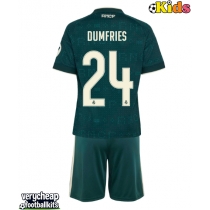 Real Madrid Denzel Dumfries #24 Replica Away Minikit 2026-27 Short Sleeve (+ pants)